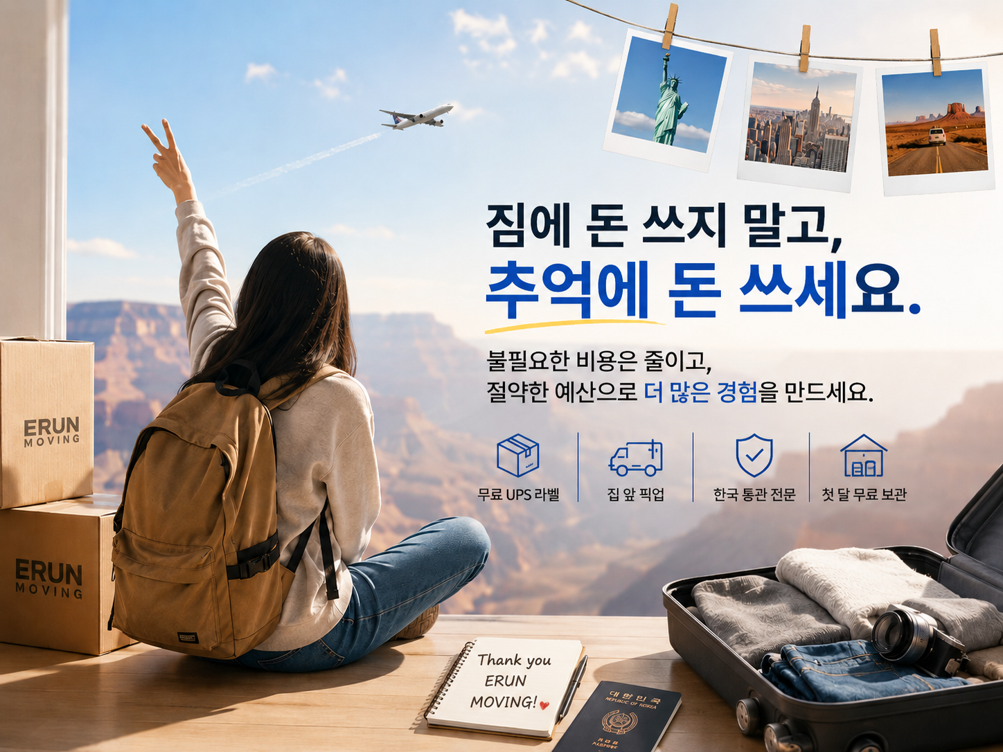 이런무빙-합리적인가격-유학생 귀국이사